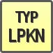 Piktogram - Typ: LFMX